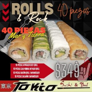 PAQUETE ROLLS & ROCK
